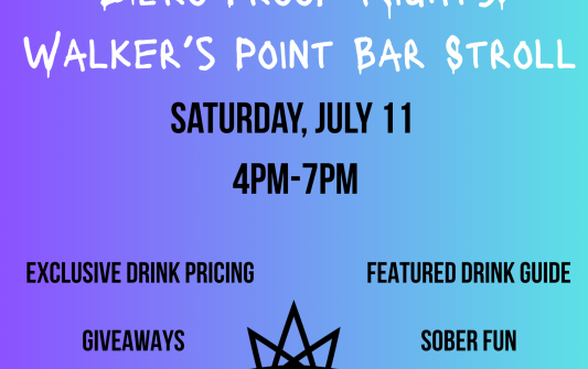 Milwaukee Zero Proof Nights: Walkers Point Bar Stroll